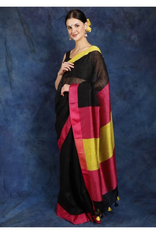 LINEN SAREE